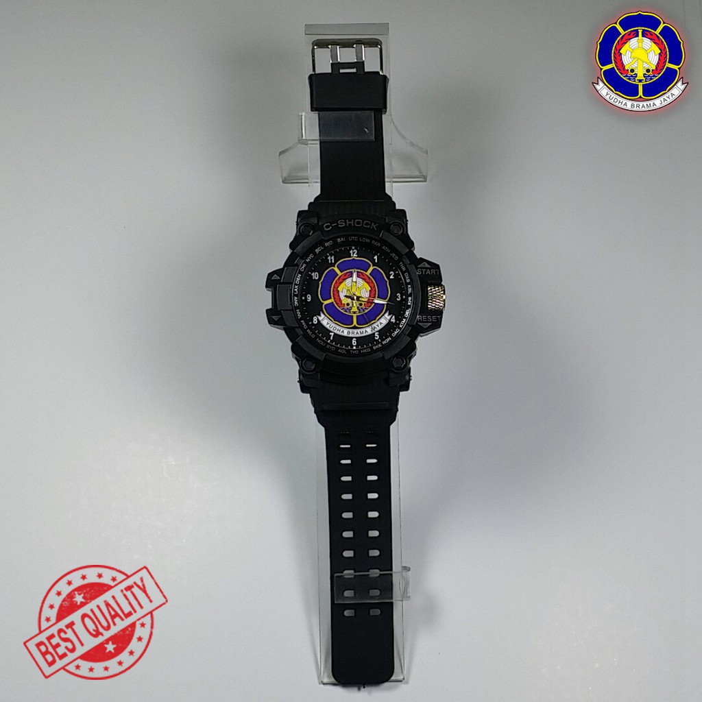 (BEST QUALITY) JAM DAMKAR {FIRE FIGHTER} FULL BLACK
