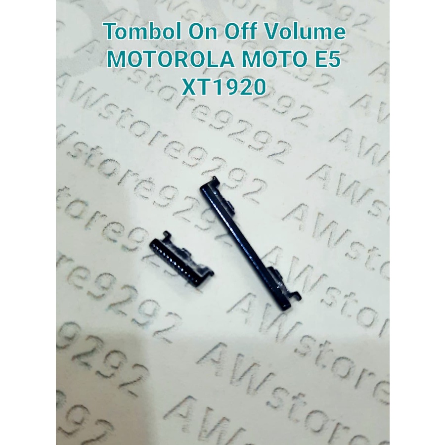 Tombol Power On Off dan Volume Luar MOTOROLA MOTO E5 XT1920 / XT 1920