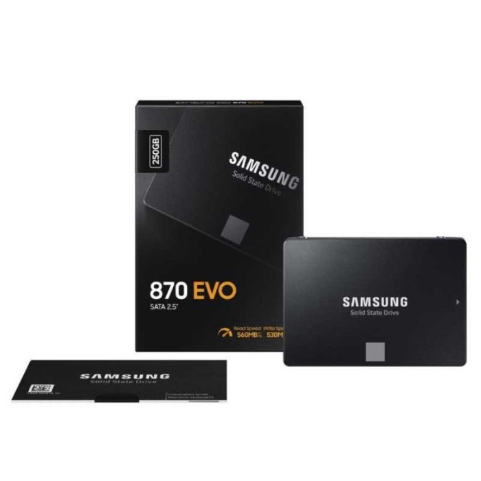 SSD Samsung 870 EVO 250GB SATAbaru garansi resmi 250 gb