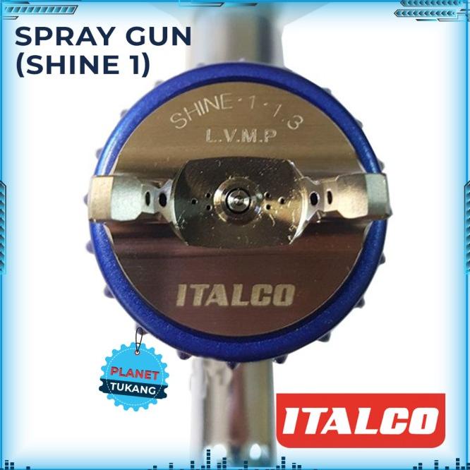 Spray Gun 1.3Mm Lvmp Italco Shine-1 Pneumatic Professional Shine1