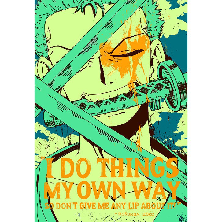 OP0010 – Poster Merchandise Anime Manga Cosplay Jepang One Piece