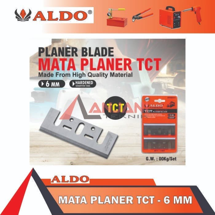 MATA PISAU PLANER TCT 82 mm ALDO SUGU SERUT KETAM PASAH KAYU 82mm 1900