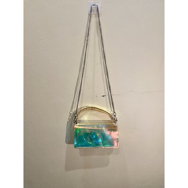 Tas Mini Wanita Bening Transparan by Zara Original (preloved)