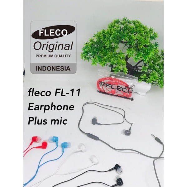 PROMO HANDSFREE FLECO FL11/ EARPHONE FL11 ORIGINAL