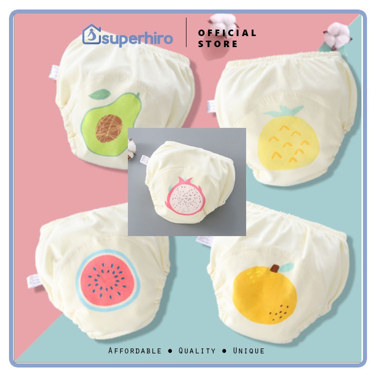 Popok Pampers Celana Washable 6 Layers Premium Bisa Dicuci