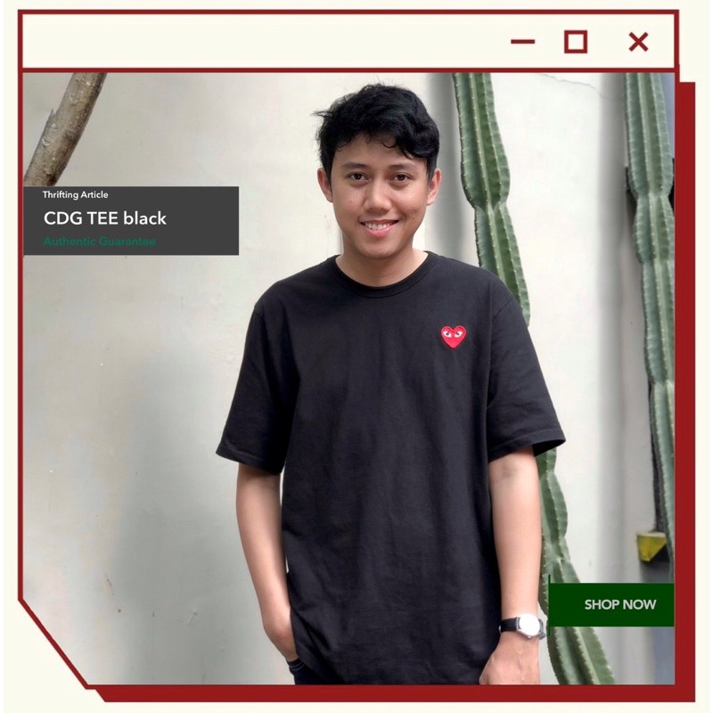 CDG PLAY (second) original