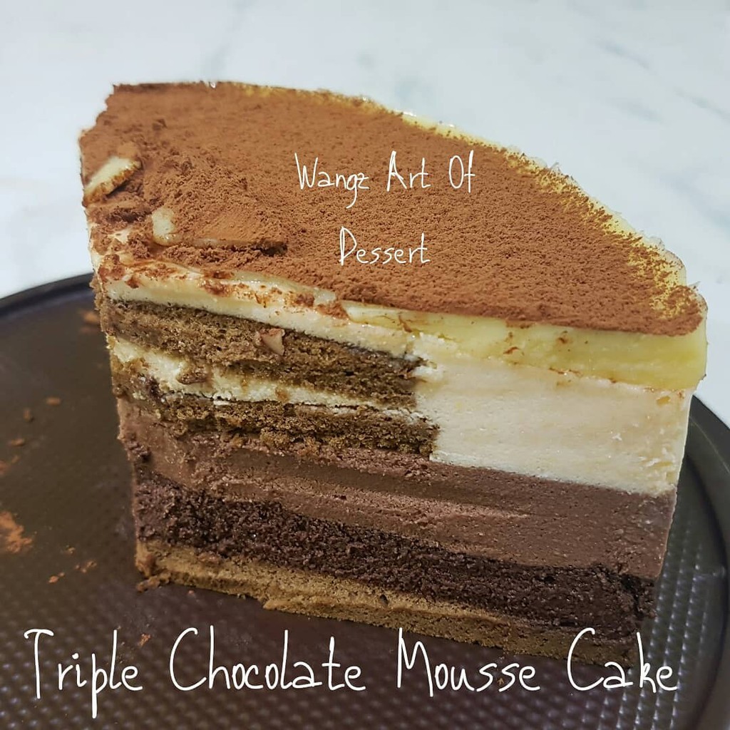 

Triple Chocolate Mousse Cak