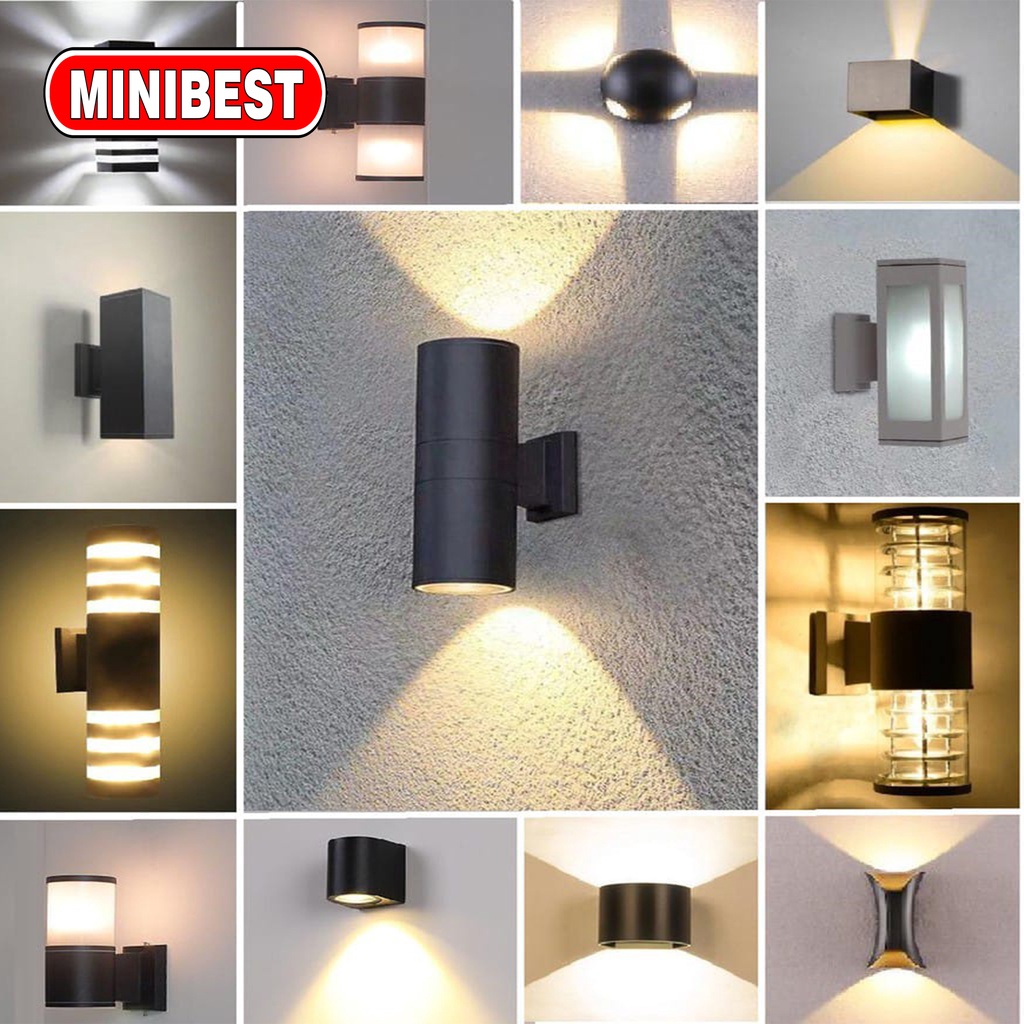 Lampu Dinding Minimalis Lampu Pilar - Lampu hias lampu teras