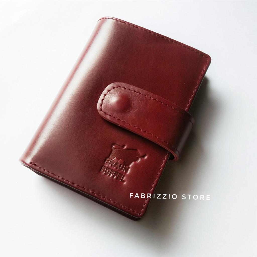 dompet kartu atm import kulit asli