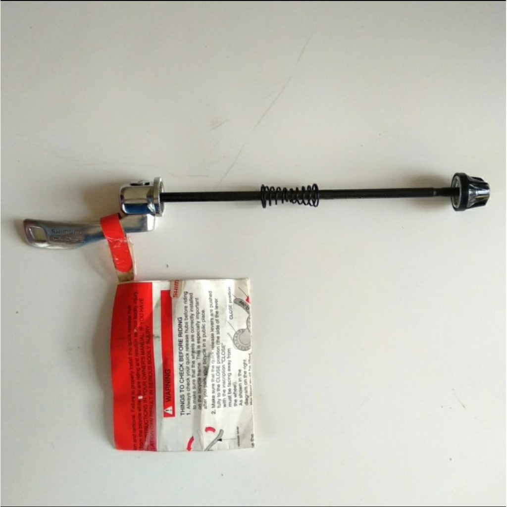 QR Belakang Shimano Alloy / Quick Release Belakang Shimano Alloy