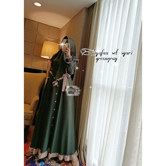 gamis Syafa set by athata