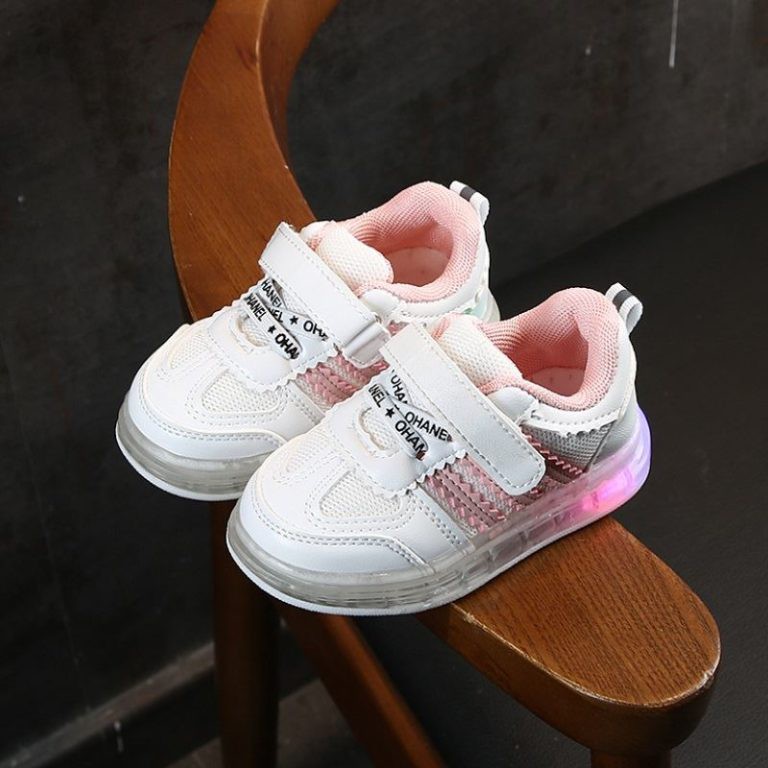 GI 03 (SIZE 21-25) RISCE SEPATU SNEAKER ANAK LED IMPORT WANITA CEWEK COWOK PRIA JAKARTA BATAM JSKA