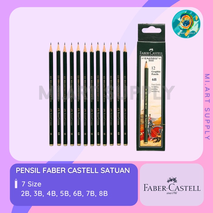 

Pensil Faber Castell Satuan - 2B