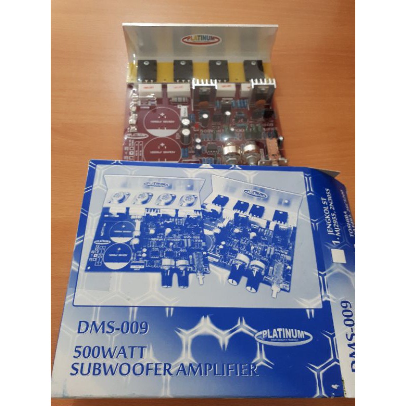 KIT POWER SUBWOOFER DMS-009 500WATT MONO