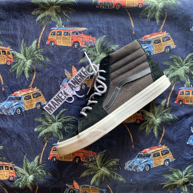 Vans SK8 Hi Black White Second Original Sepatu Seken Bekas Murah Original 100%