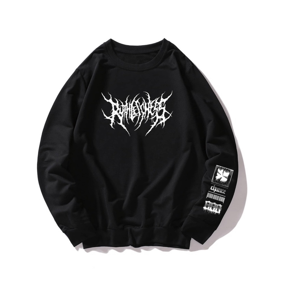 METAL Rutches Sweater Crewneck || Sweater Basic Musik Metal || Pria &amp; Wanita Sz M - L - XL