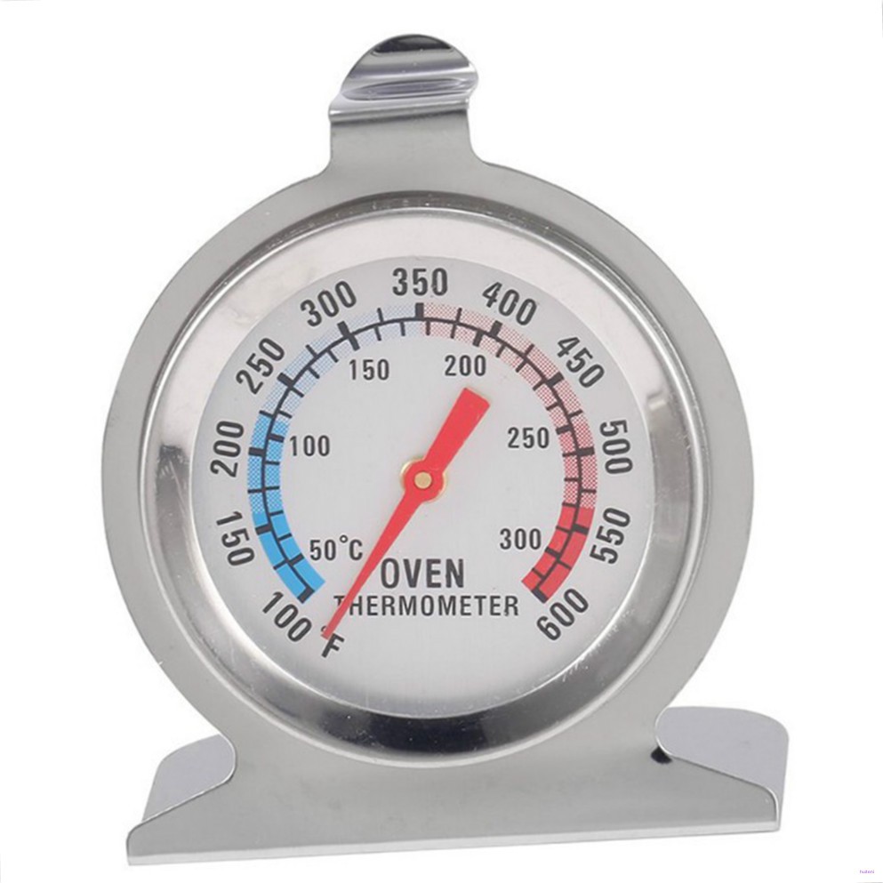 [READY STOCK] Food Meat Grill Stand Up Dial Oven Thermometer Stainless Steel Kitchen Baking Temperature Meter Tester