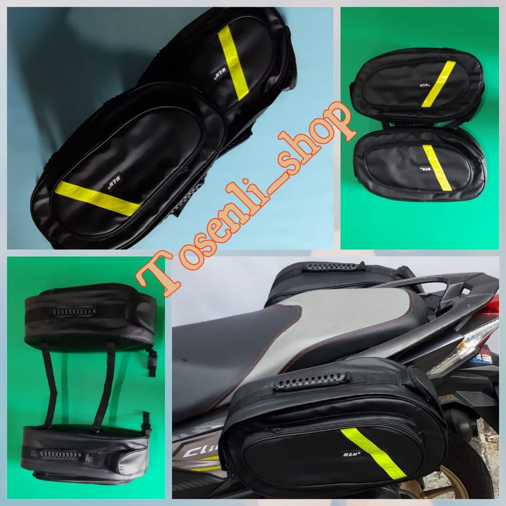 Jakarta - Tas Bag Motor Sidebag Kendaraan Side Bag Motor Universal