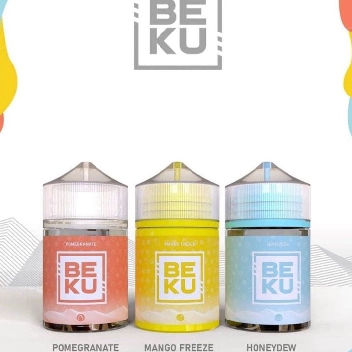 Beku Bequ Series 60ML by Poda Eliquid x Ray Vapor x FVS Distribution Berpita Cukai