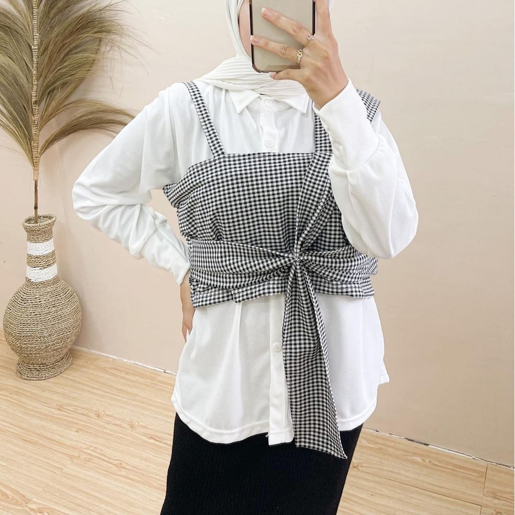 DISKON - IVA SHIRT BLOUSE - grosir baju wanita / atasan terlaris / fashion muslim wanita / atasan murah