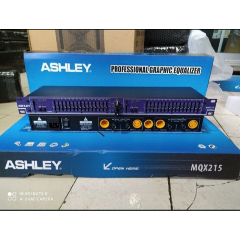 Equaliser Ashley MQX 215 Original Garansi Resmi