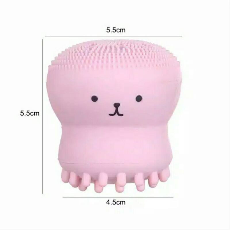 Sikat Gurita Brush Cleansing Face Massage Make Up Facial Clean Skincare Tools Wanita Import Real Pict Tmall88