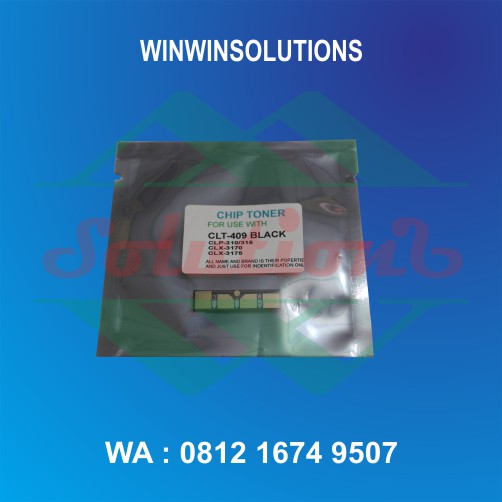 Chip Samsung CLT409 / CLP310 / 315 / CLX3170 / CLX3175 / CLP365 C,M,Y,K