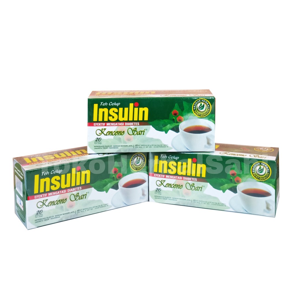 

Teh Celup Daun Insulin Plus Kencono Sari