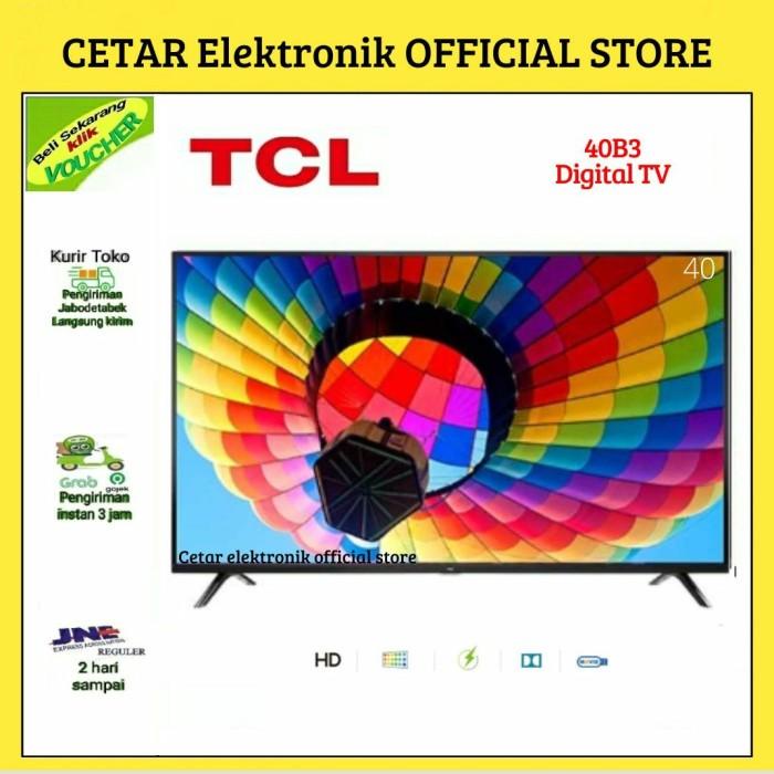 TCL LED TV 40 inch FHD USB HDMI DOLBY DIGITAL 40B3