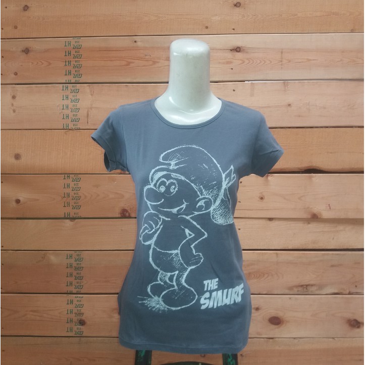 Tshirt Kaos Abg Remaja The Smurf