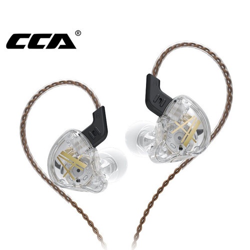 CCA CA2 Deep Bass Earphone with MIC alt KZ EDX-CRYSTAL
