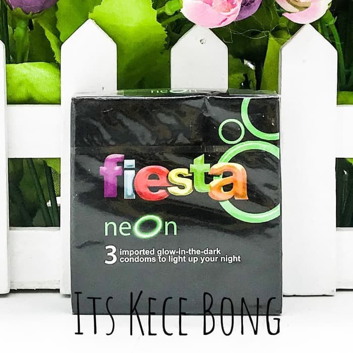 Jual Fiesta Kondom Neon Isi 3 Pcs Murah