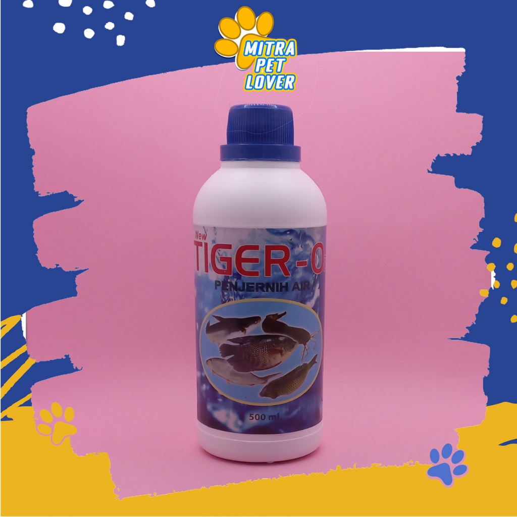 CAIRAN PENJERNIH AIR KOLAM - TIGER O2 500 ML - PERBAIKI KWALITAS AIR IKAN LELE TAMBAK KOI GURAME TURUNKAN AMONIA EXPIRED PANJANG - MURAH GARANSI KUALITAS ASLI ORIGINAL - PET ANIMAL TAMASINDO OBAT &amp; VITAMIN TERNAK HEWAN BINATANG PELIHARAAN MITRAPETLOVER