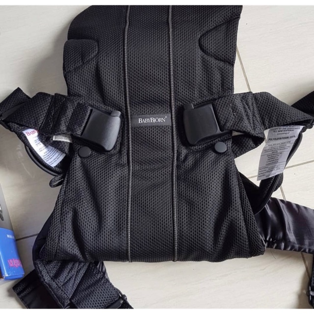 BabyBjorn One Black Air Mesh Baby Carrier One