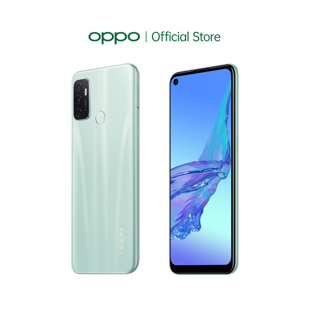 handphone oppo  garansi resmi  oppo terbaru  murah-A53 4/128GB GREEN