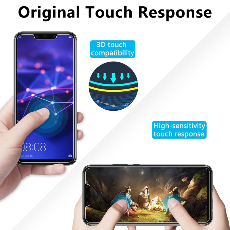 Pelindung Layar Tempered Glass 9h Untuk Huawei Y6P Y7P Nova 7i 7se 5t 3i 2i Y9S Y6S Y9 Prime Y9 2019 P20 P30 P40 Pro