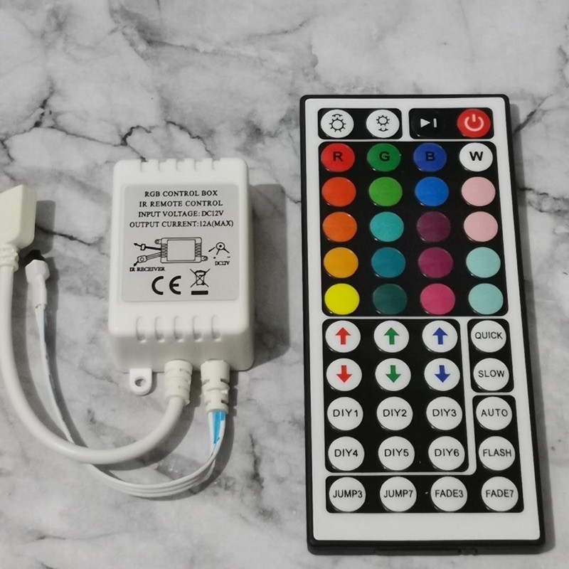 Controller remote RGB besar 12A max 12Volt