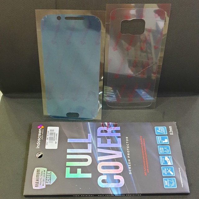 Anti Gores Full Cover S6edge [ FREE ANTI GORES BELAKANG