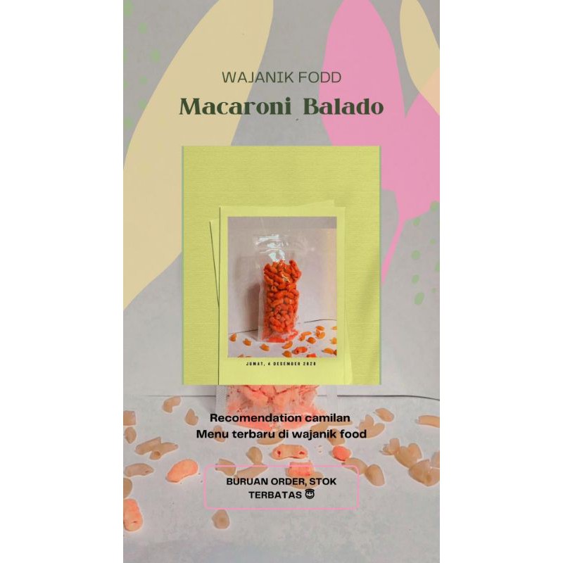 

Macaroni balado