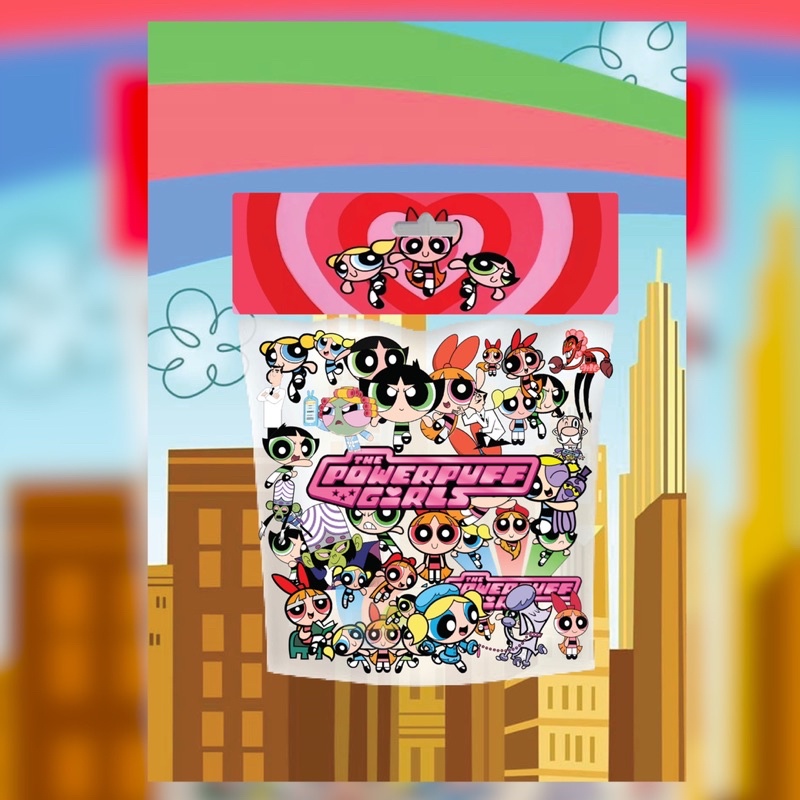 

[30 PCS STICKERS] Stickers Powerpuff Girls untuk laptop, hp, dll