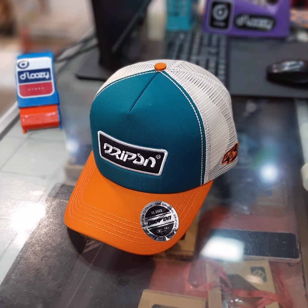 Drip On Topi Trucker Jaring Pria Distro Original DO028