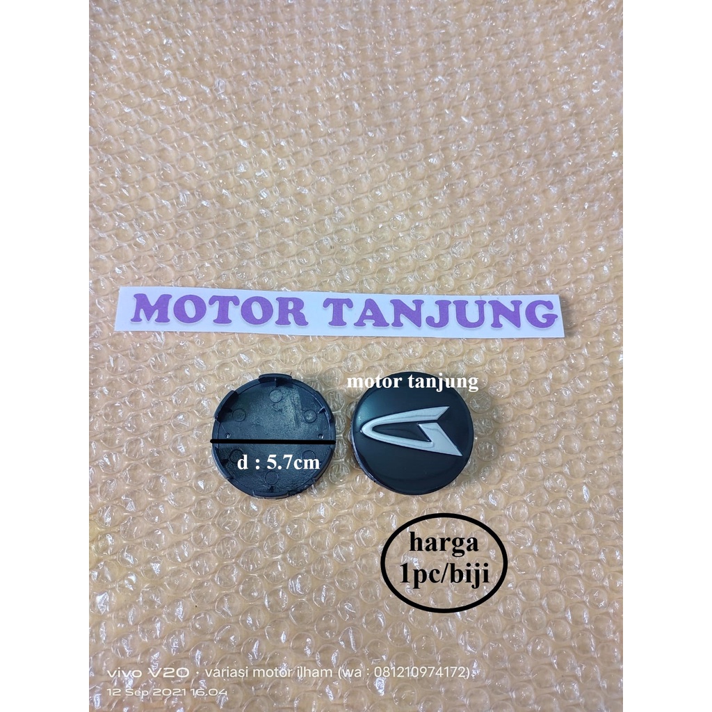dop roda atau tutup velg as daihatsu xenia grandmax luxio diameter 5.7cm