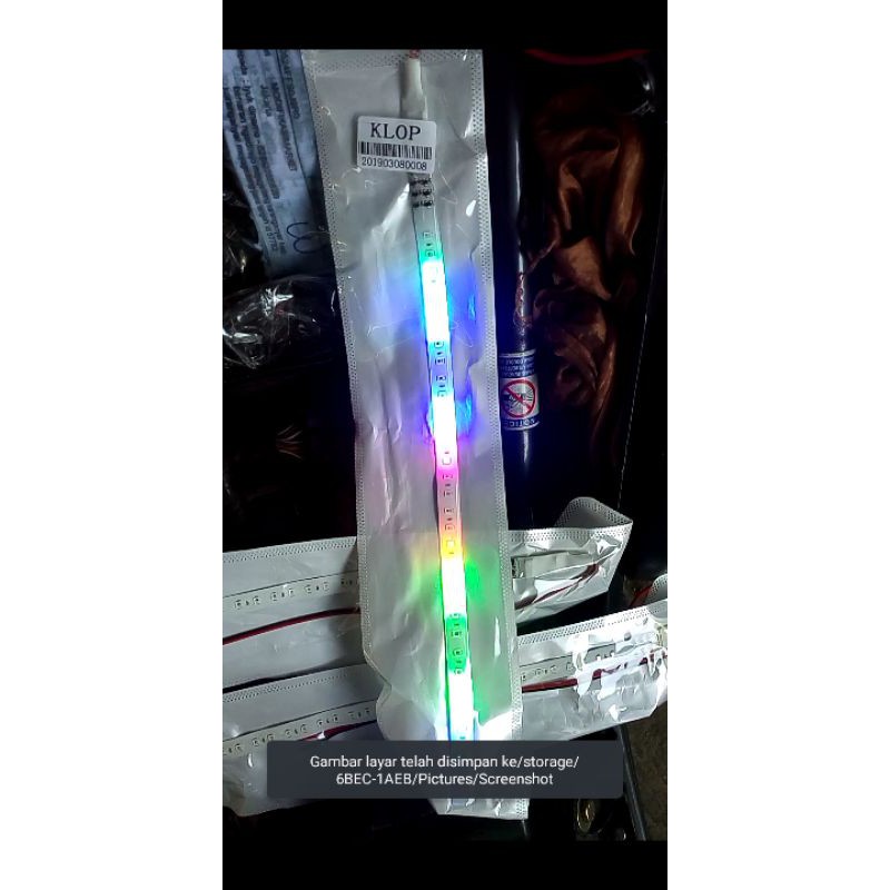 Lampu rgb mobil super variasi