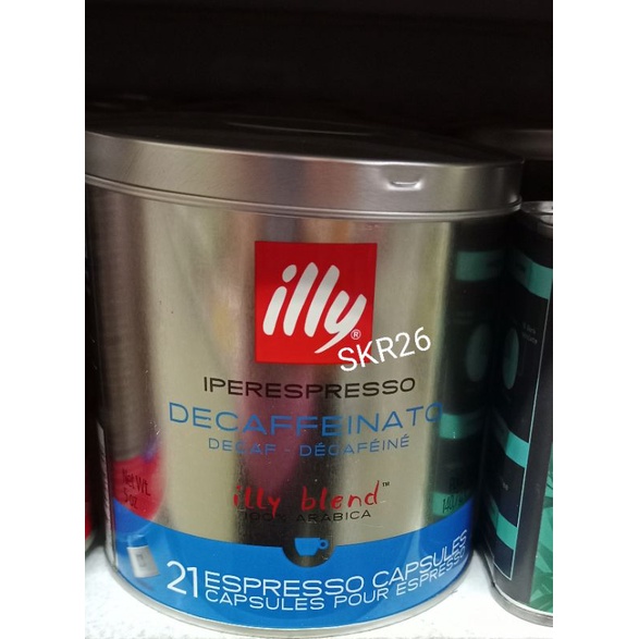 

Illy Decaffeinated Capsule Espresso 140gr