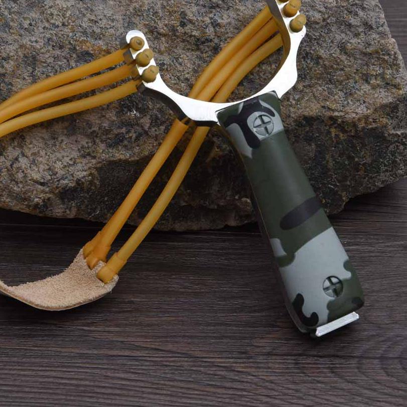 ♣ Koleksi Ketapel Berburu Slingshot Aluminium Survival ☄