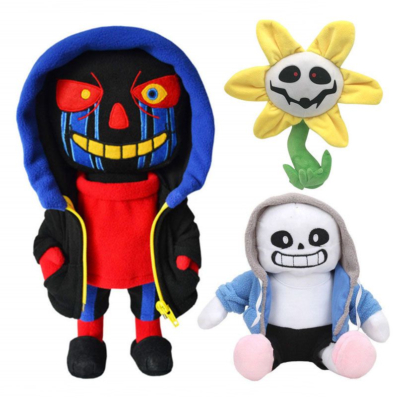 30cm Boneka Deltarune Undertale Zombies Boss Flower Plush Figure Toy Soft Stuffed Doll Toys Mainan