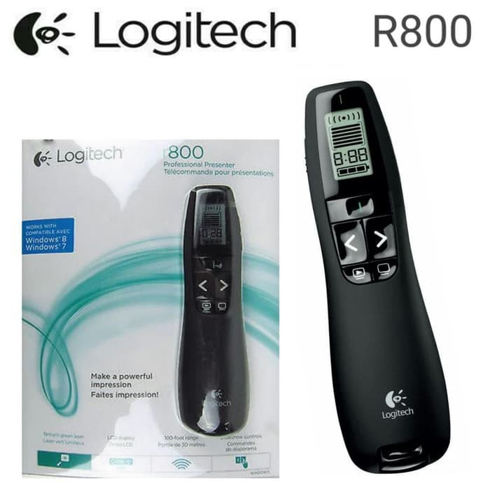 LASER POINTER PRESENTER LOGITECH R800