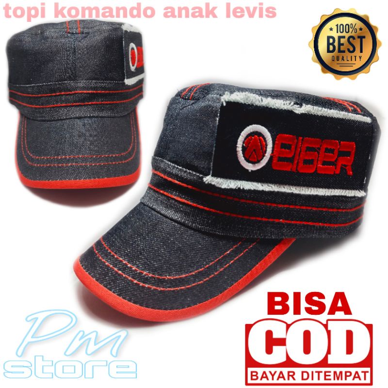 topi anak komando levis