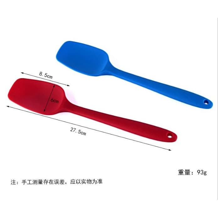 Spatula sendok sodet sutil silicone tahan panas food grade silikon