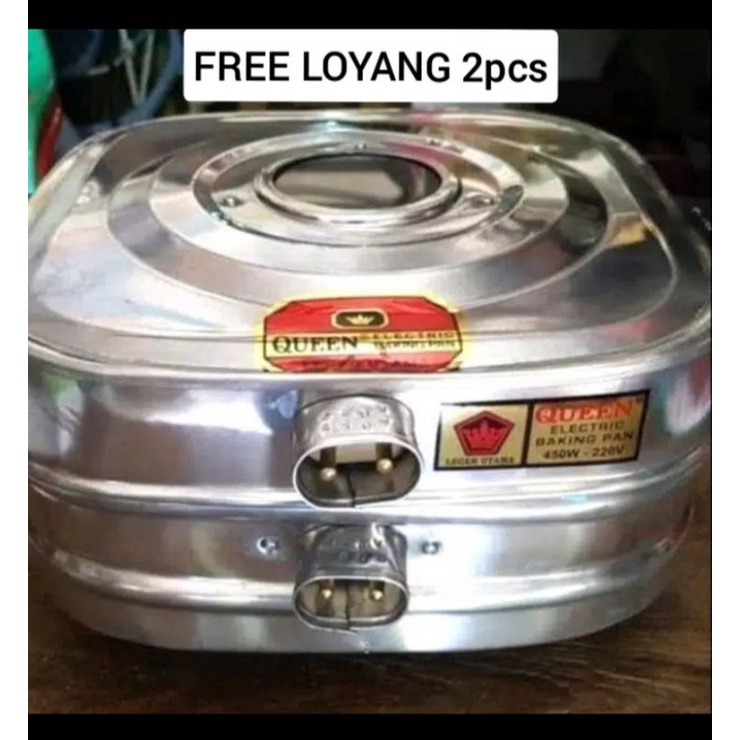 Oven Listrik Queen 600 watt-220 volt Oven Listrik Kue Lapis Legit uk.L
